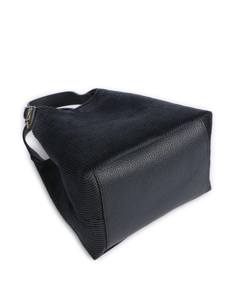 Coccinelle C-Easy Corduroy Bolso de mano midnight blue