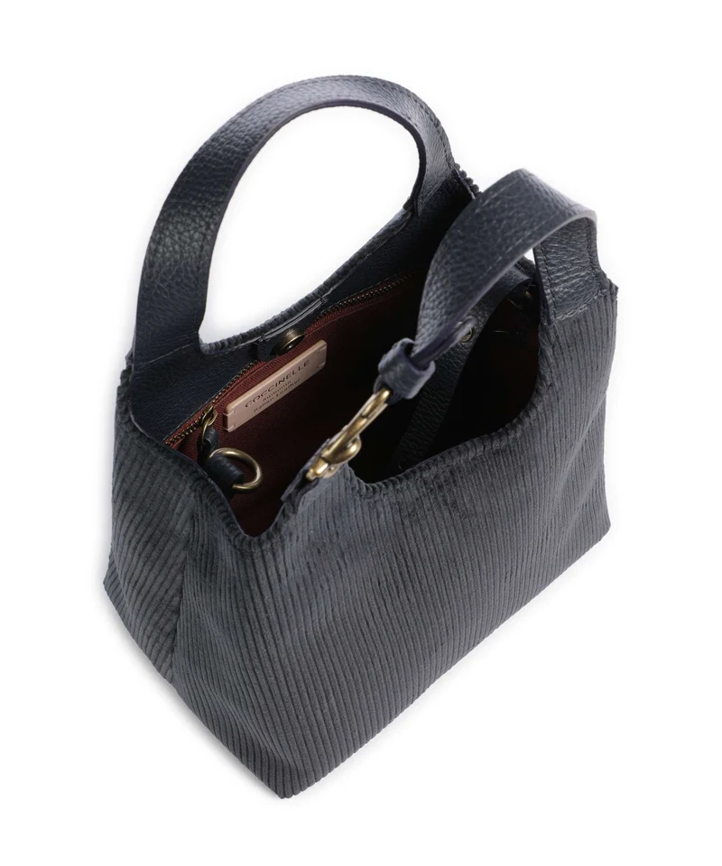 Coccinelle C-Easy Corduroy Bolso de mano midnight blue