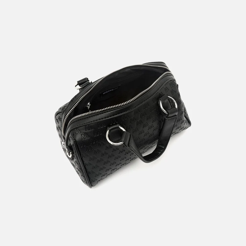 Misrine bolso tote pequeño con asa bandolera extraíble y estampado monogram ED.