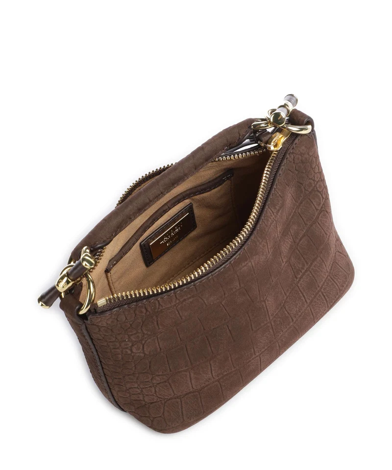 Lauren Ralph Lauren Blaike Mini Bandolera chestnut brown