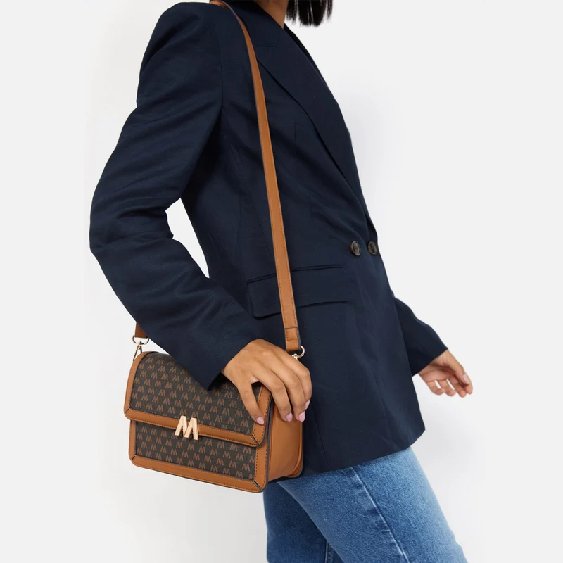 Monograma bolso bandolera pequeño estampado monogram ED.