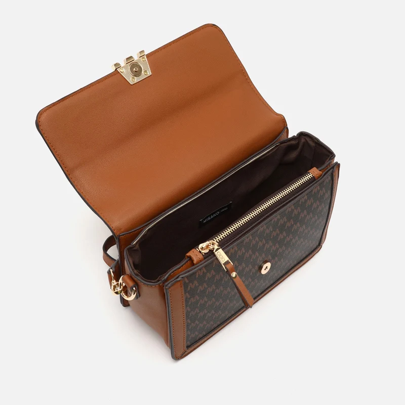 Monograma bolso bandolera pequeño estampado monogram ED.
