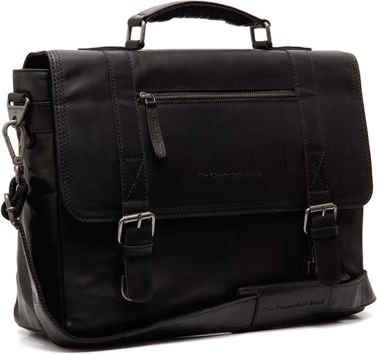 The Chesterfield Brand Imperia Laptoptas Waxed Pull Up 15.6 Inch