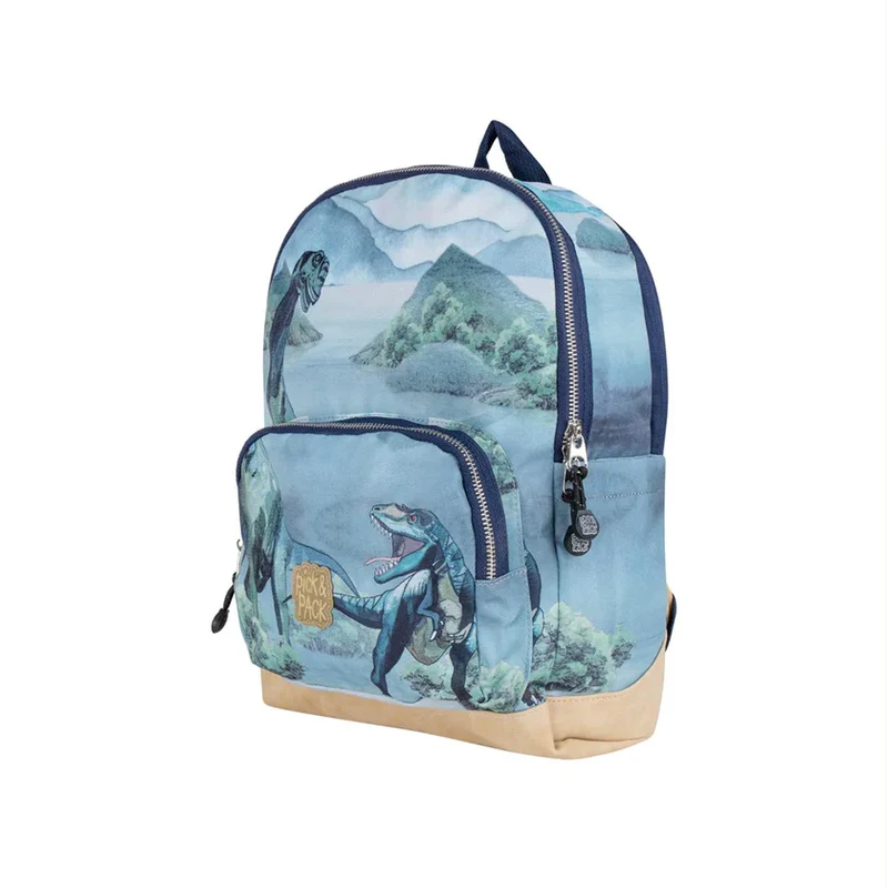 Pick & Pack Rugzak M All About Dinos Dusty Green