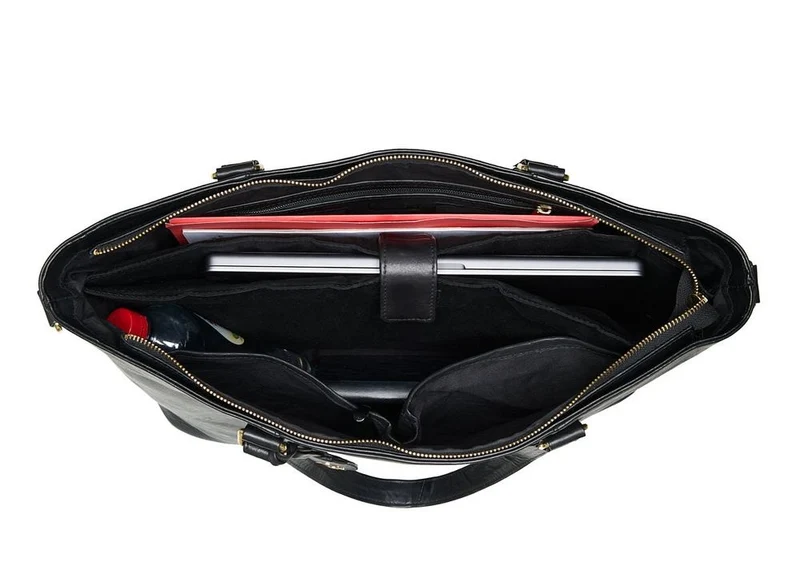 Chabo Bags Business Bag/Leren Werk Tas 17.3 Inch
