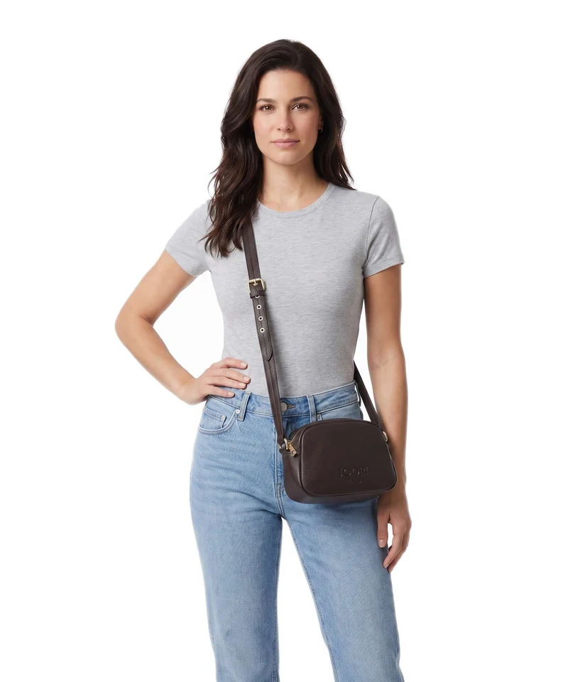 JOOP! Jeans Cuore Lettera Issie Bandolera darkbrown