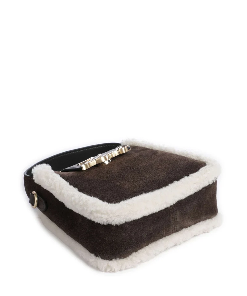 Karl Lagerfeld K/Signature Small Bandolera tobacco