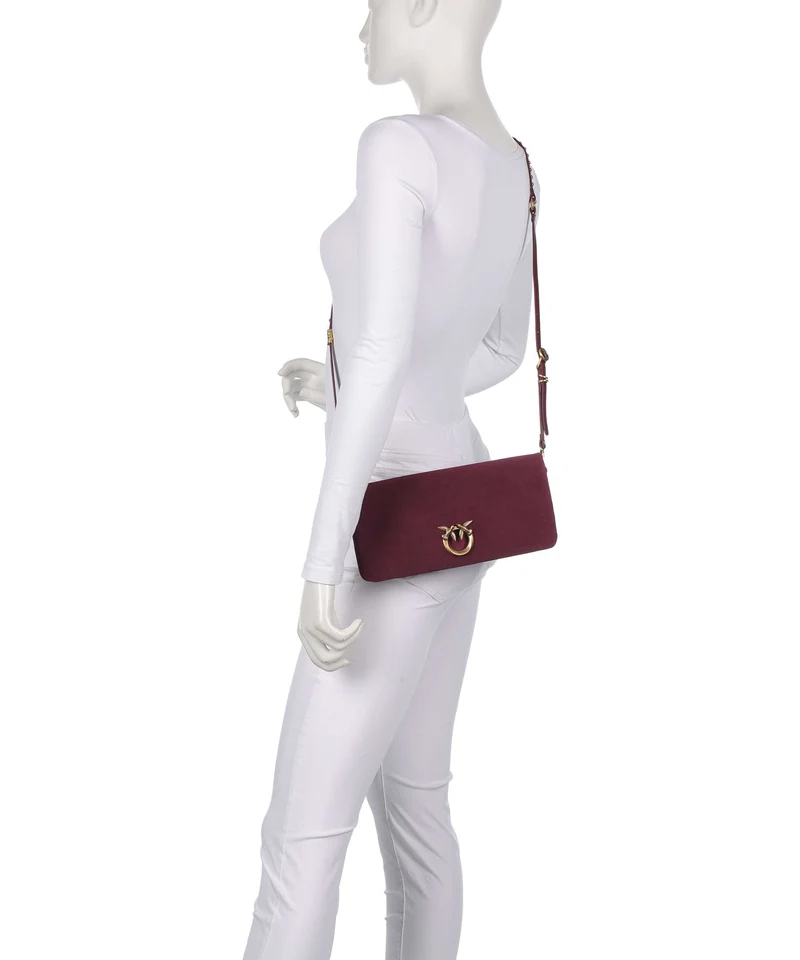 Pinko Click Soft Horizontal Classic Bandolera ribes intenso/antique gold