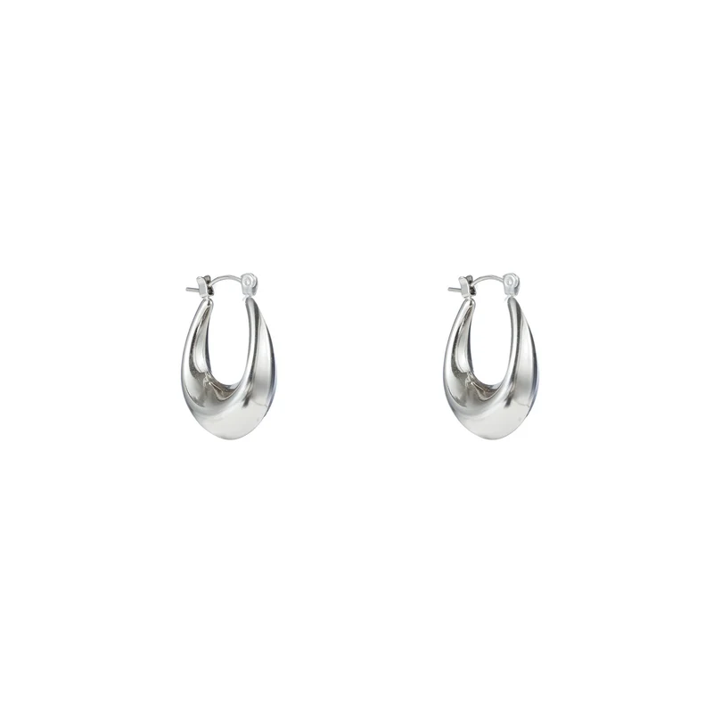 Day & Eve by Go Dutch Label Long Hollow Hoops