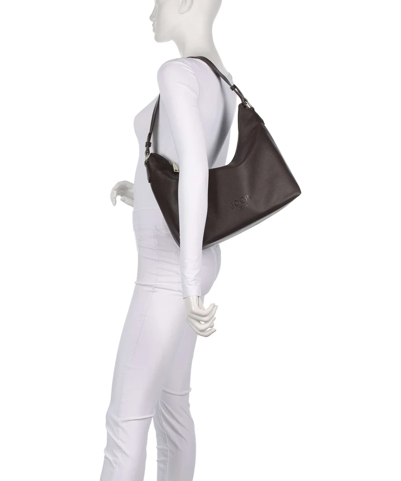 JOOP! Jeans Cuore Lettera Dalia Bolso de hobo darkbrown