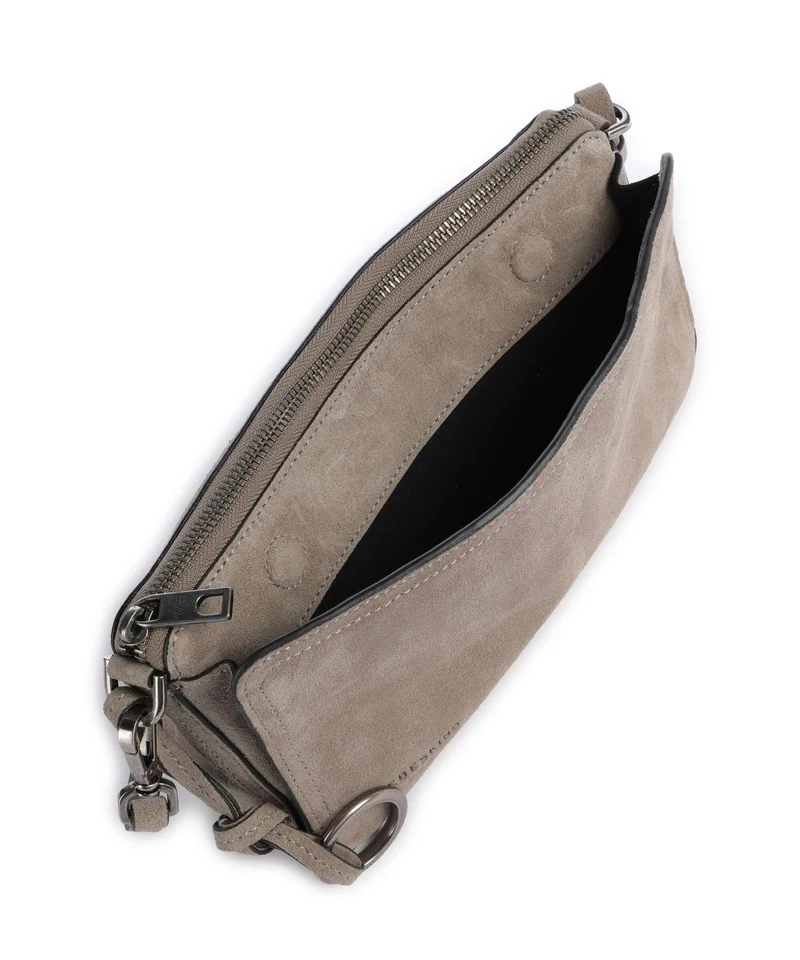 Liebeskind Clarice II Hydro Suede M Bandolera neutral grey