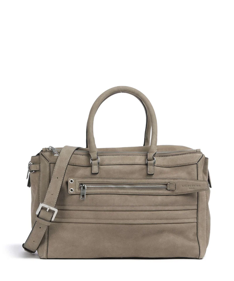 Liebeskind Delia Suede M Bolso de mano neutral grey