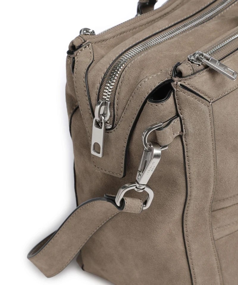 Liebeskind Delia Suede M Bolso de mano neutral grey
