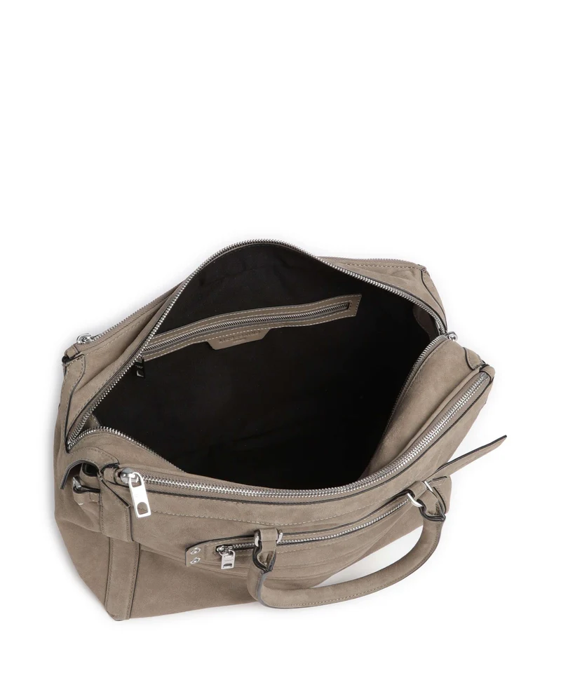 Liebeskind Delia Suede M Bolso de mano neutral grey