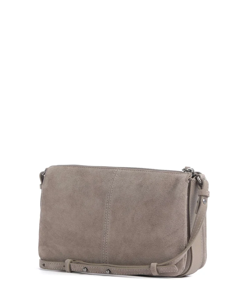 Liebeskind Nina Hydro Suede S Bandolera neutral grey