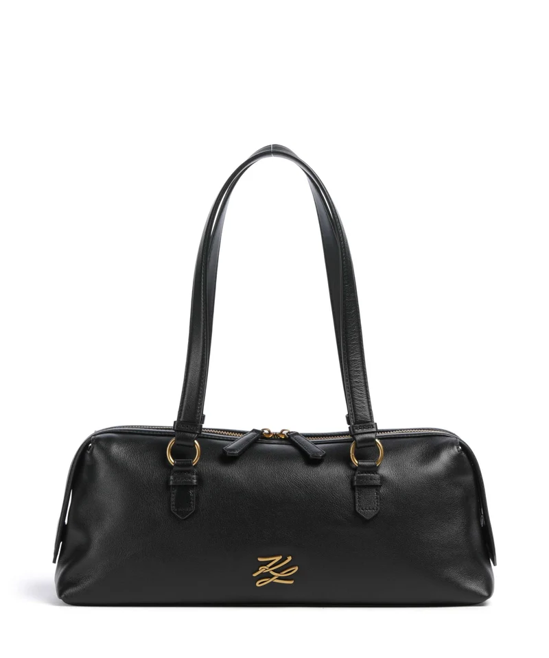 Karl Lagerfeld K/Autograph Medium Bolso de hombro black/gold