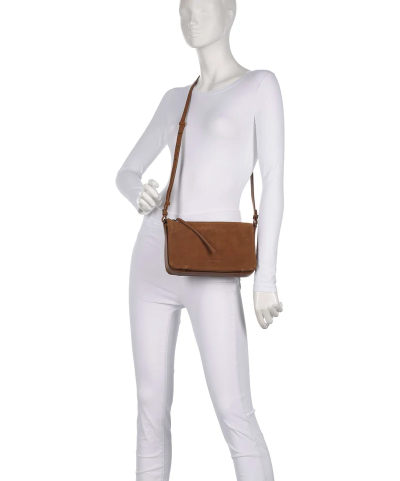 Liebeskind Nina Hydro Suede S Bandolera brown