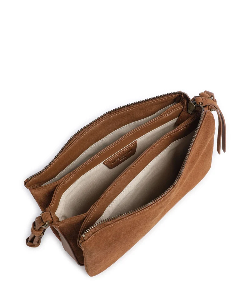 Liebeskind Nina Hydro Suede S Bandolera brown