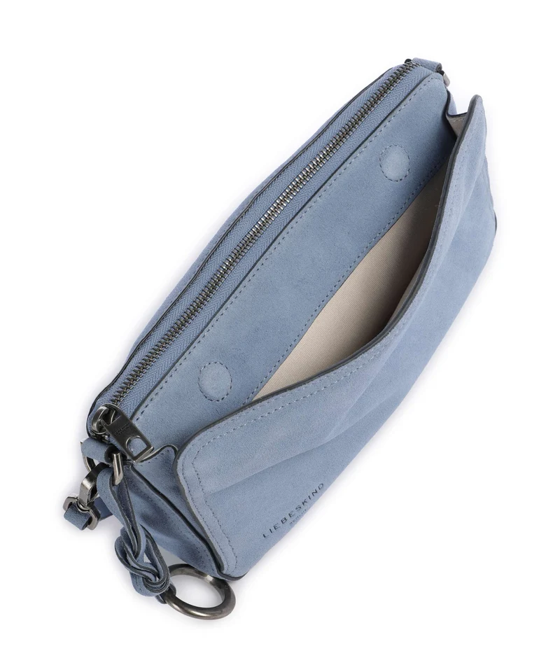 Liebeskind Clarice II Hydro Suede M Bandolera flower blue