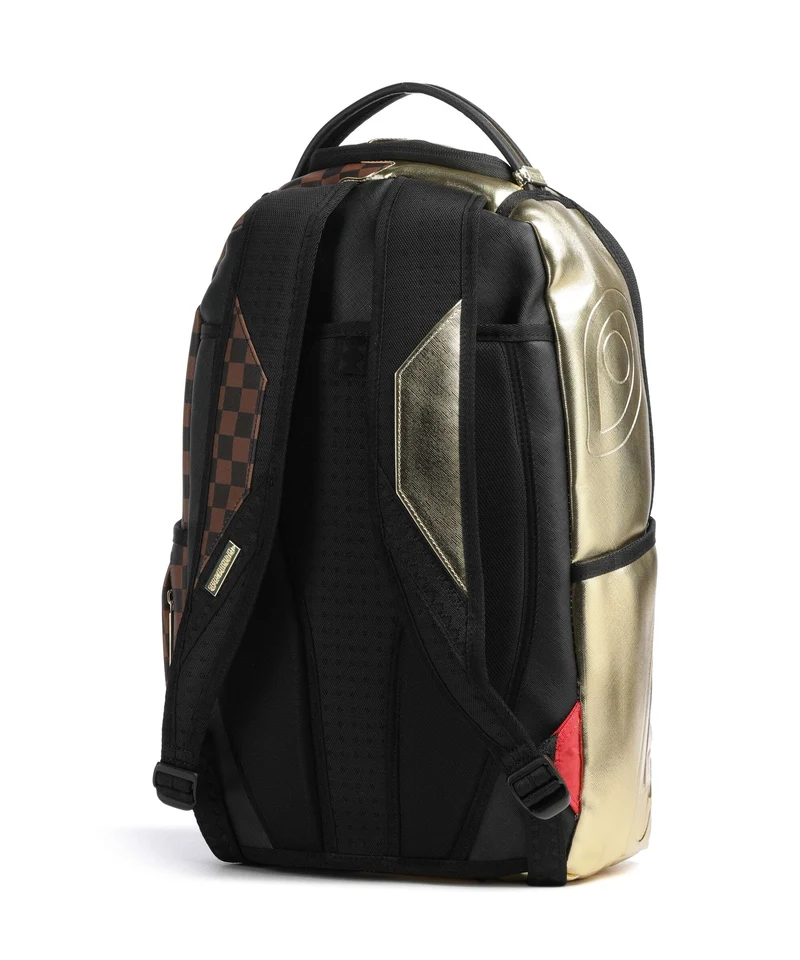 Sprayground Sharks In Paris Gold Drip Mochila black/gold