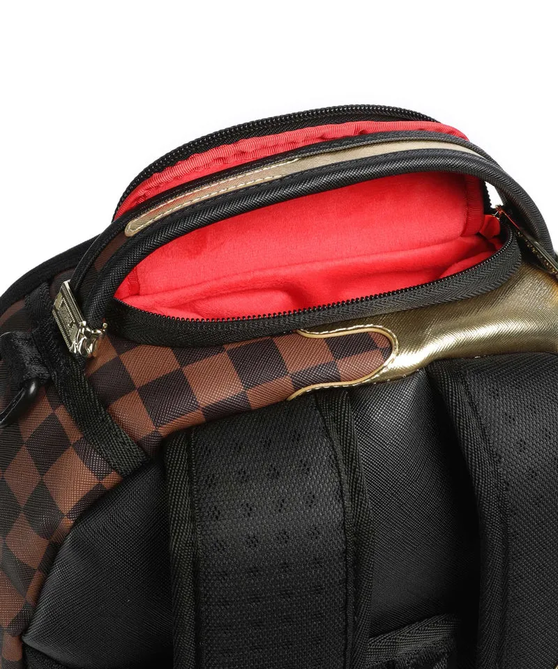 Sprayground Sharks In Paris Gold Drip Mochila black/gold