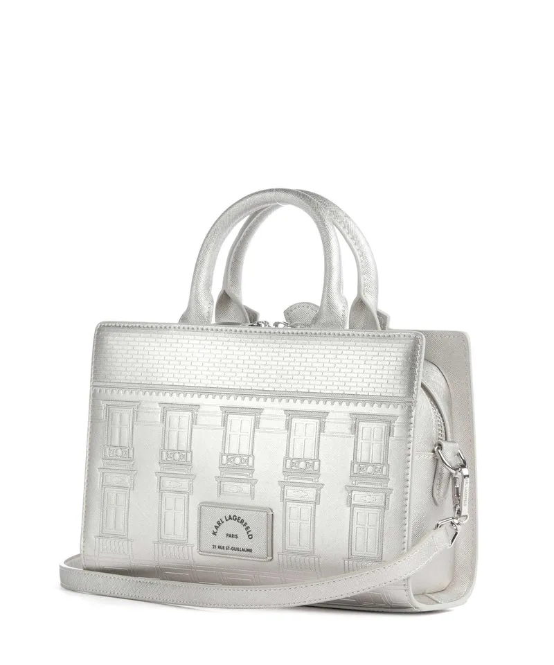 Karl Lagerfeld K/Rue St Guillaume Bolso de mano silver