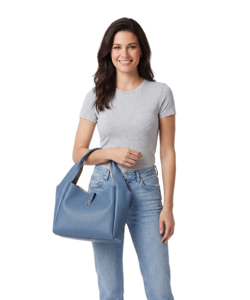 Aigner Zaira M Bolso de hobo porcelain blue