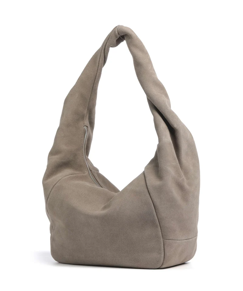 Liebeskind Farrah II Hydro Suede M Bolso de hobo neutral grey