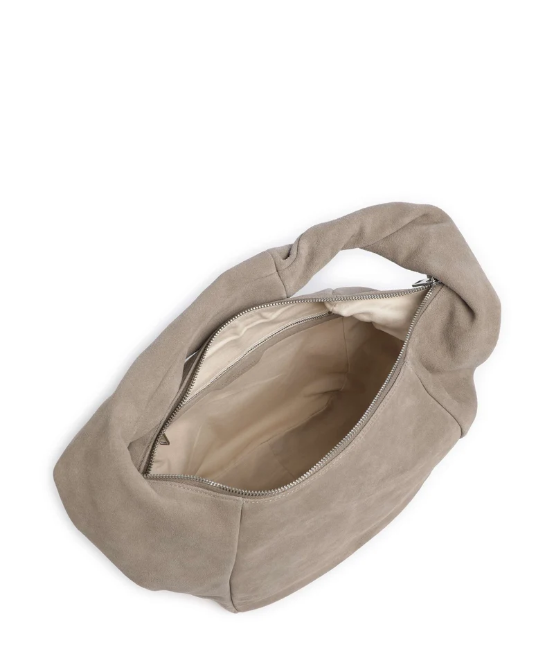 Liebeskind Farrah II Hydro Suede M Bolso de hobo neutral grey
