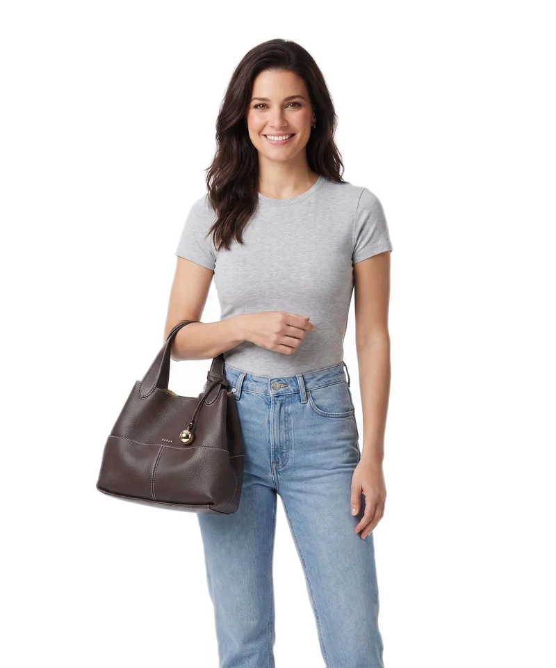 Furla Primrose M Bolso de mano cioccolato/honey