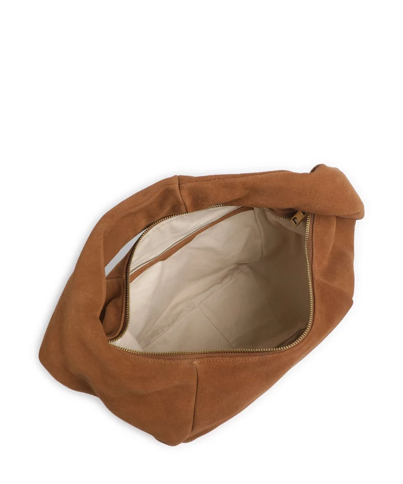 Liebeskind Farrah II Hydro Suede M Bolso de hobo brown