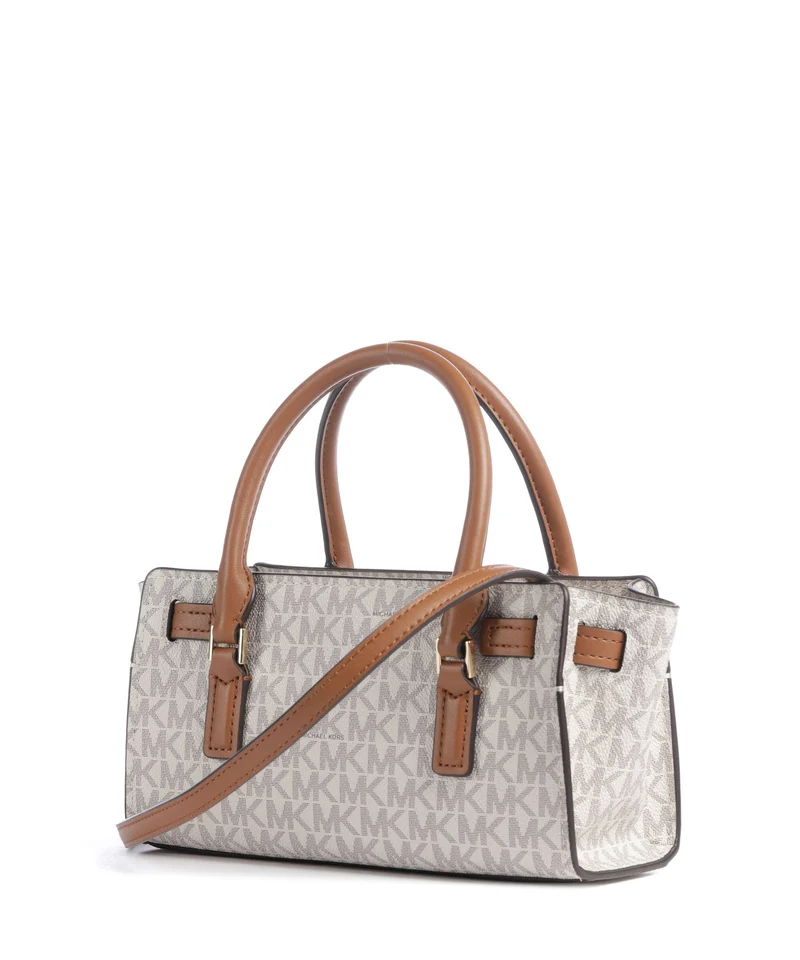 Michael Kors Hamilton Moderne XS Bolso de mano vanilla/acorn