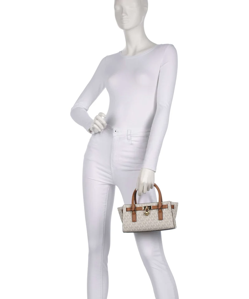 Michael Kors Hamilton Moderne XS Bolso de mano vanilla/acorn