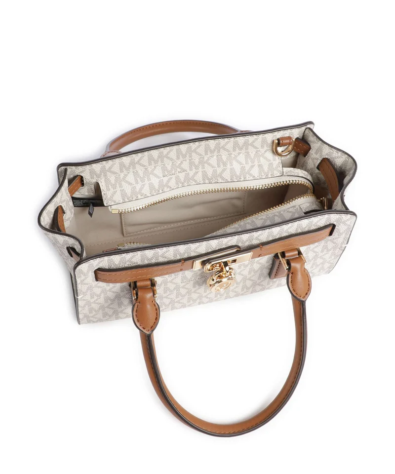 Michael Kors Hamilton Moderne XS Bolso de mano vanilla/acorn