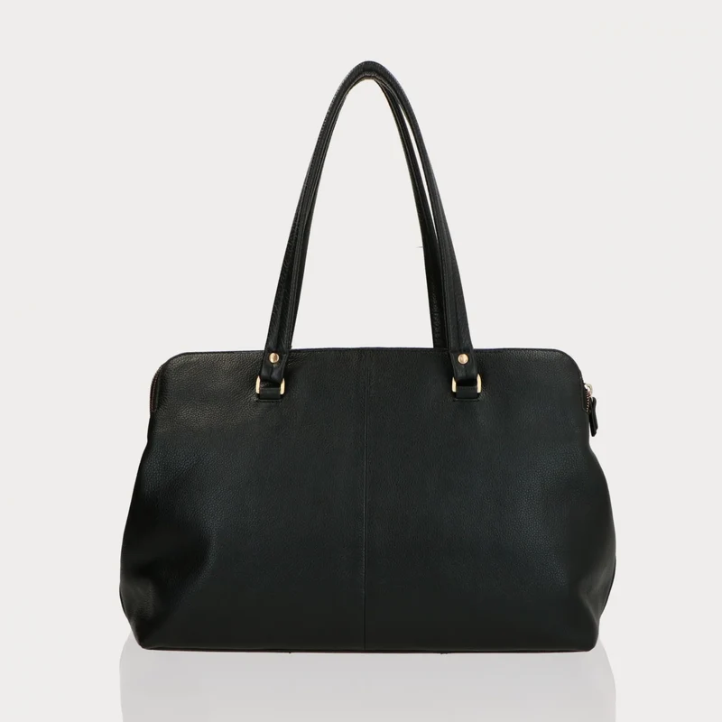 LouLou Essentiels Laptop Schoudertas Olivia 15.6 Inch