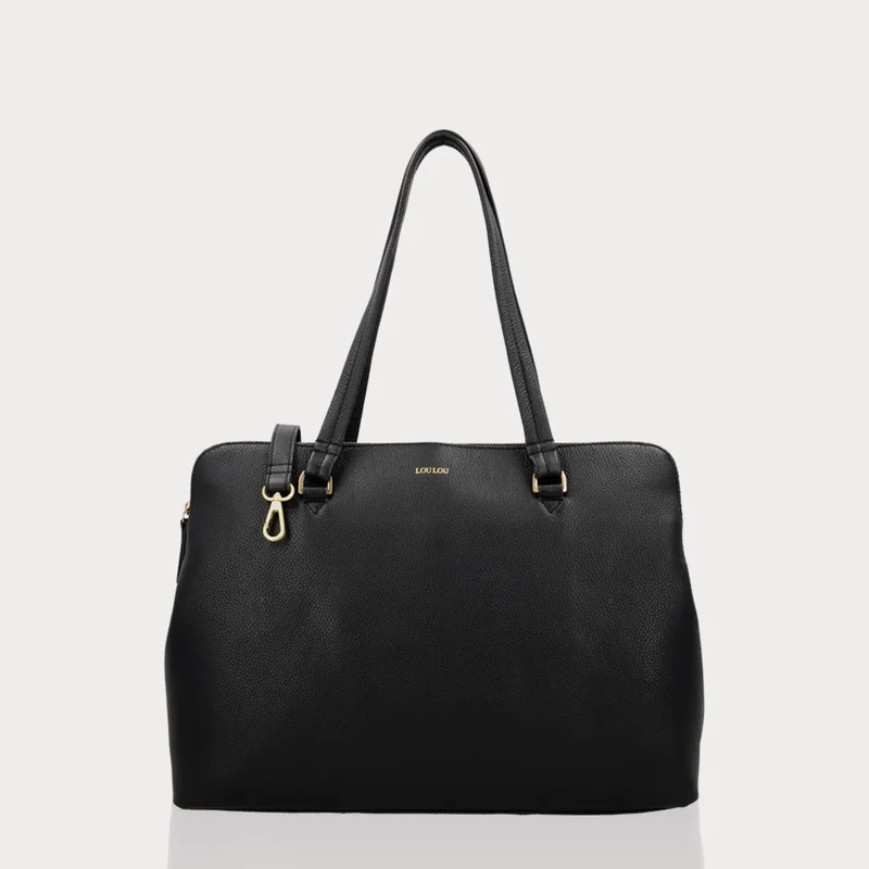 LouLou Essentiels Laptop Schoudertas Olivia 15.6 Inch
