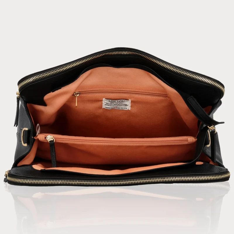 LouLou Essentiels Laptop Schoudertas Olivia 15.6 Inch