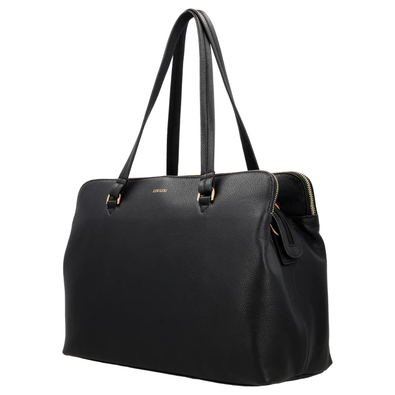 LouLou Essentiels Laptop Schoudertas Olivia 15.6 Inch