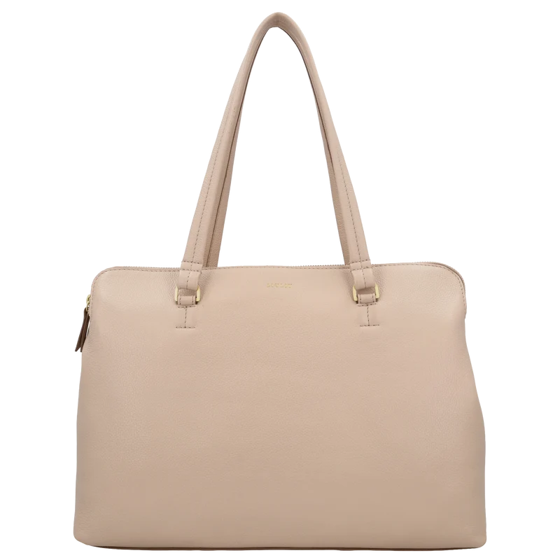 LouLou Essentiels Laptop Schoudertas Olivia 15.6 Inch
