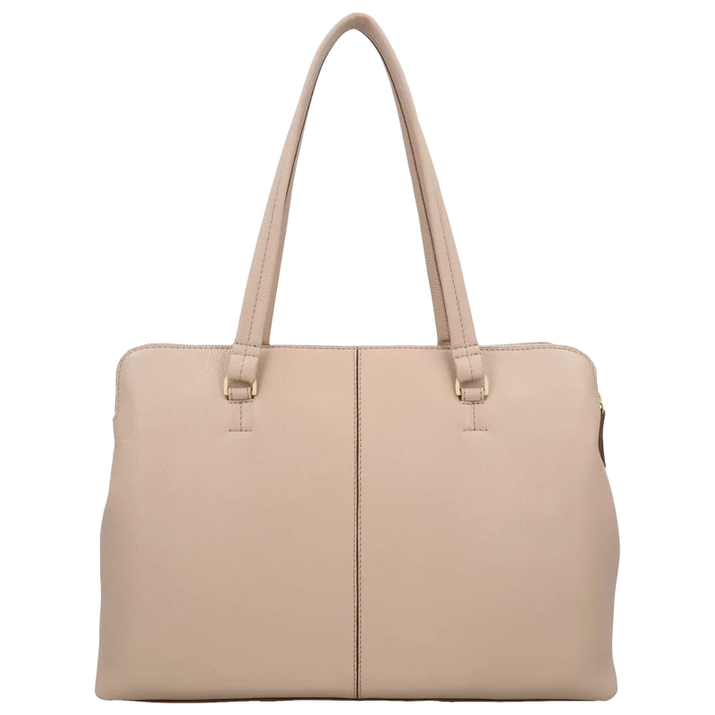 LouLou Essentiels Laptop Schoudertas Olivia 15.6 Inch