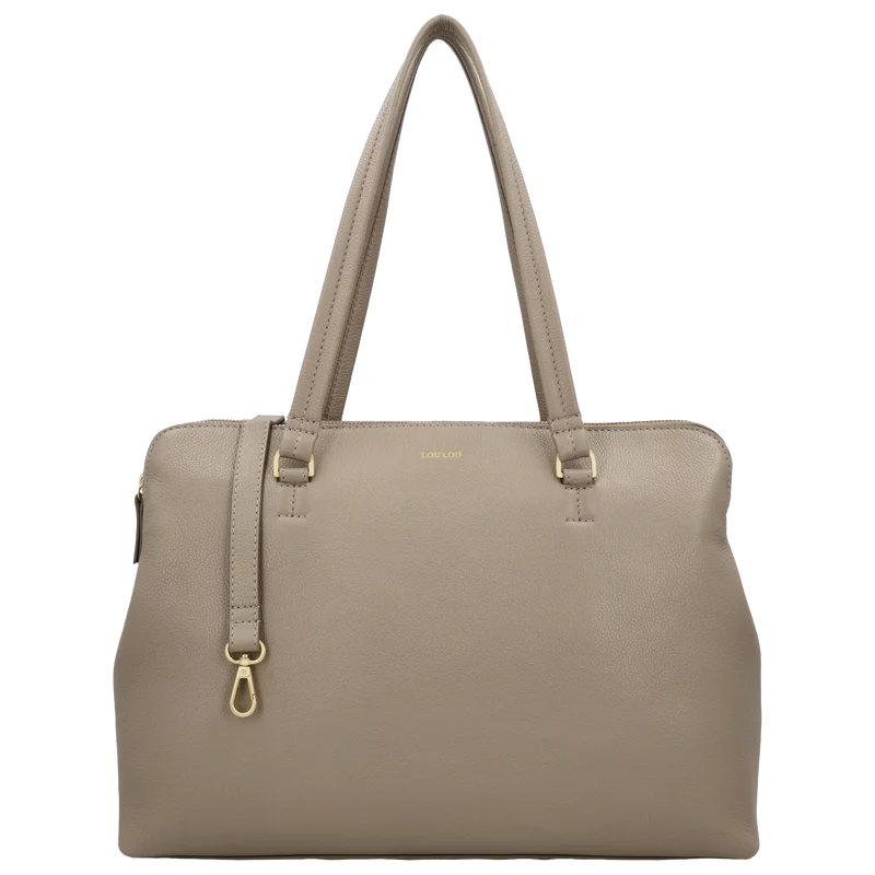 LouLou Essentiels Laptop Schoudertas Olivia 15.6 Inch