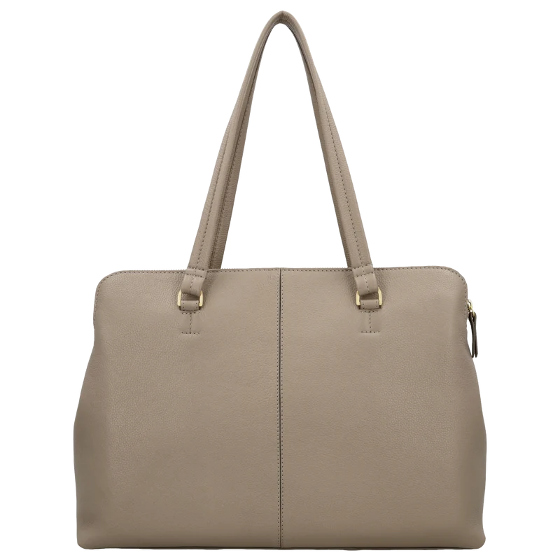 LouLou Essentiels Laptop Schoudertas Olivia 15.6 Inch