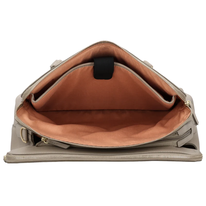 LouLou Essentiels Laptop Schoudertas Olivia 15.6 Inch