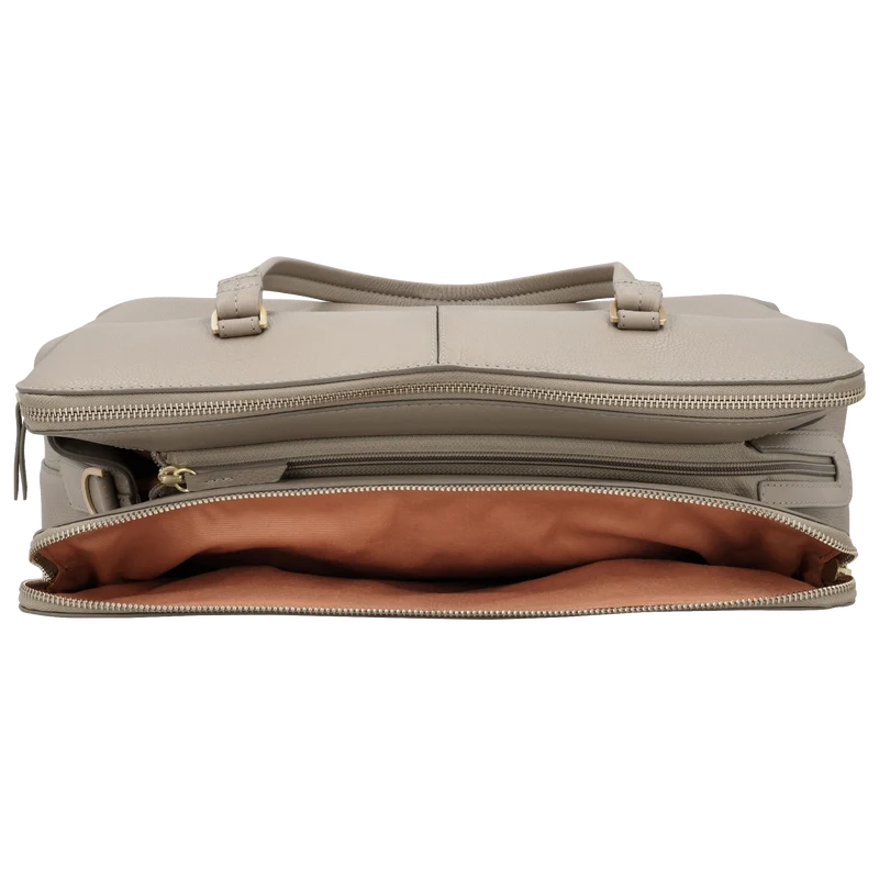 LouLou Essentiels Laptop Schoudertas Olivia 15.6 Inch