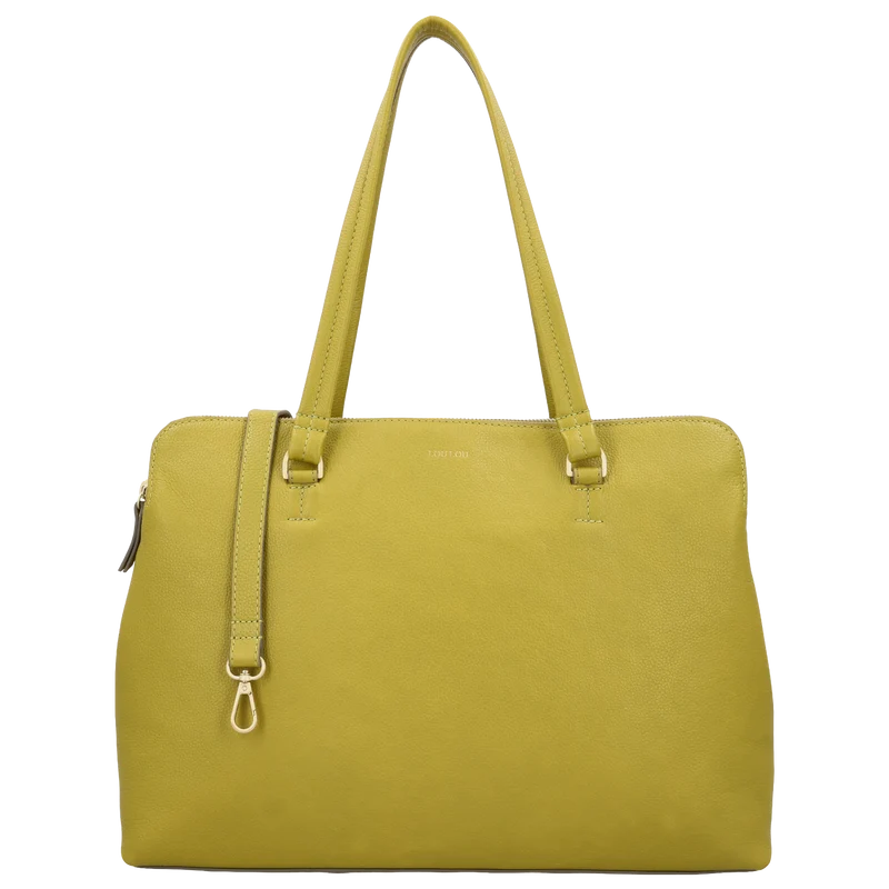 LouLou Essentiels Laptop Schoudertas Olivia 15.6 Inch