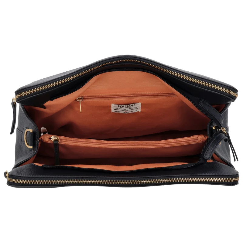 LouLou Essentiels Laptop Schoudertas Olivia 15.6 Inch