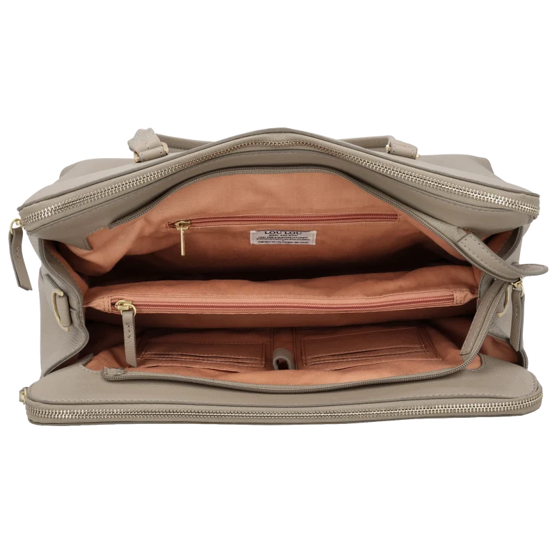 LouLou Essentiels Laptop Schoudertas Olivia 15.6 Inch