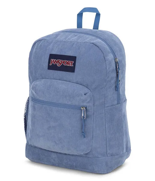 JanSport Cross Town Plus Elemental Blue Corduroy 15.6 Inch