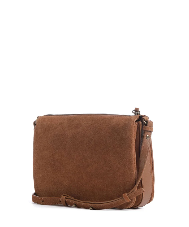 Liebeskind Nina Hydro Suede M Bandolera brown