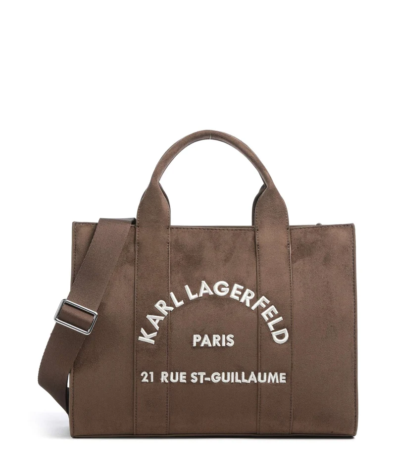 Karl Lagerfeld K/Rue St Guillaume Medium Bolso de mano tobacco